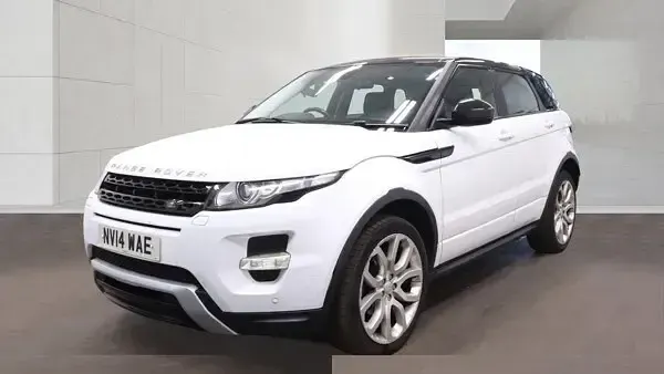 Used Land Rover Range Rover evoque Dynamic 190 HP (139 kW) 2014 White SUV