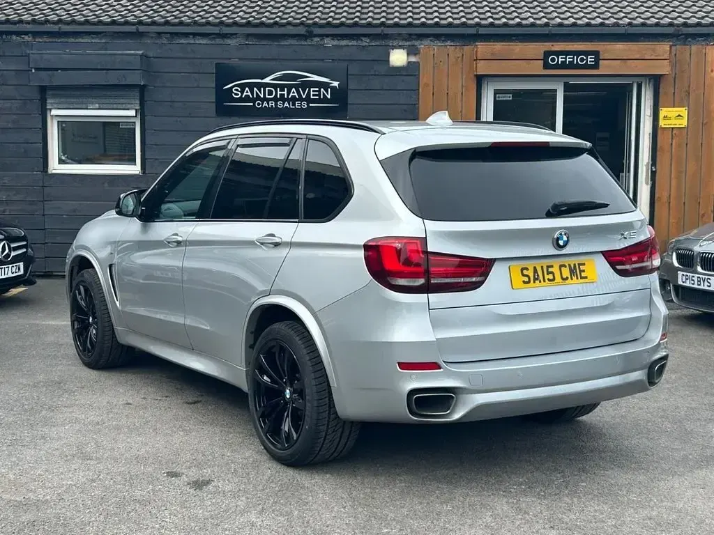 Used BMW X5 M Sport 218 HP (160 kW) 2015 Silver SUV