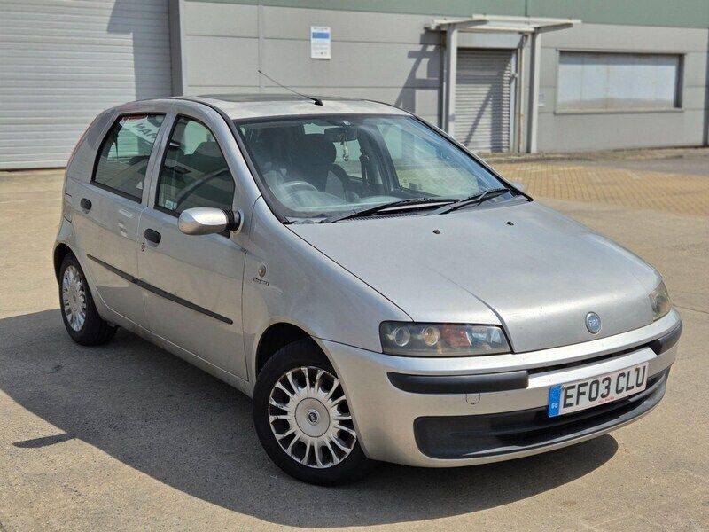 Grey Used 2003 Fiat Punto Hatchback | £699 - Image 1/4