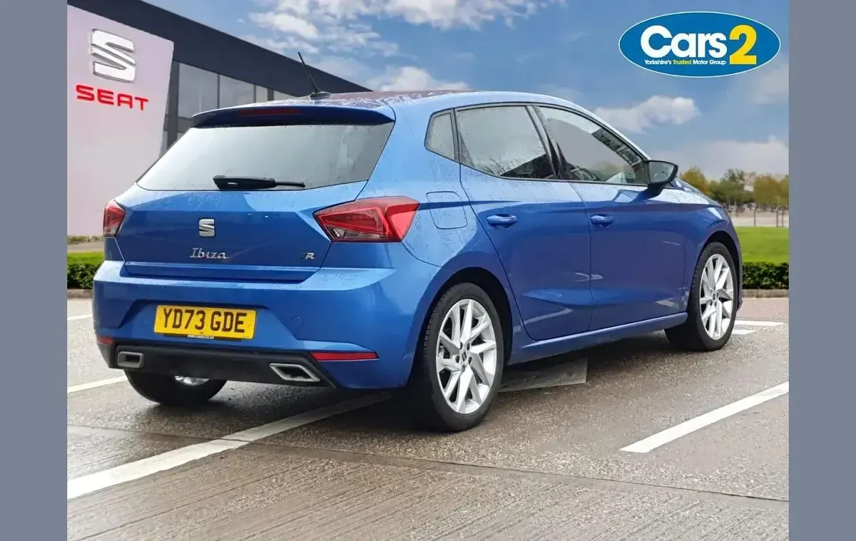 Used Seat Ibiza FR 110 HP (80 kW) 2023 Blue Hatchback