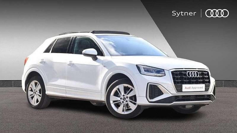 White Used 2021 Audi Q2 S-Line SUV | £19,000 (Fair price) - Image 1/4