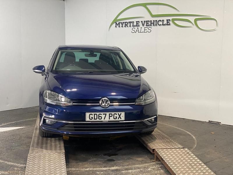 Used VW Golf VII GT 150 HP (110 kW) 2018 Blue Hatchback