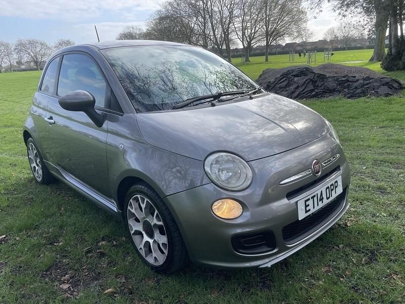 Used Fiat 500 S 85 HP (62 kW) 2014 Grey Hatchback