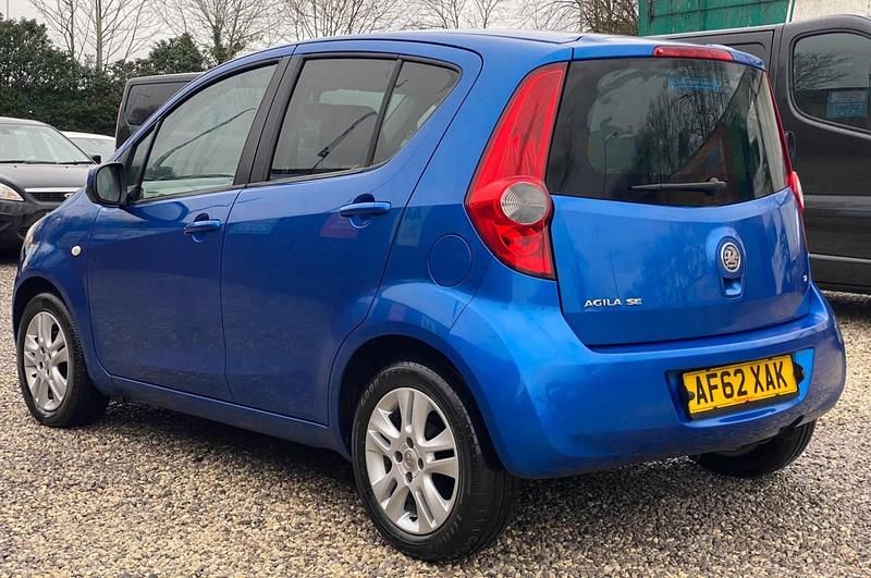 Used Vauxhall Agila 94 HP (69 kW) 2012 Blue MPV