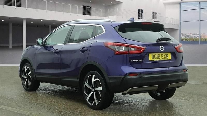 Used Nissan Qashqai Tekna 2018 Ink blue pearl SUV