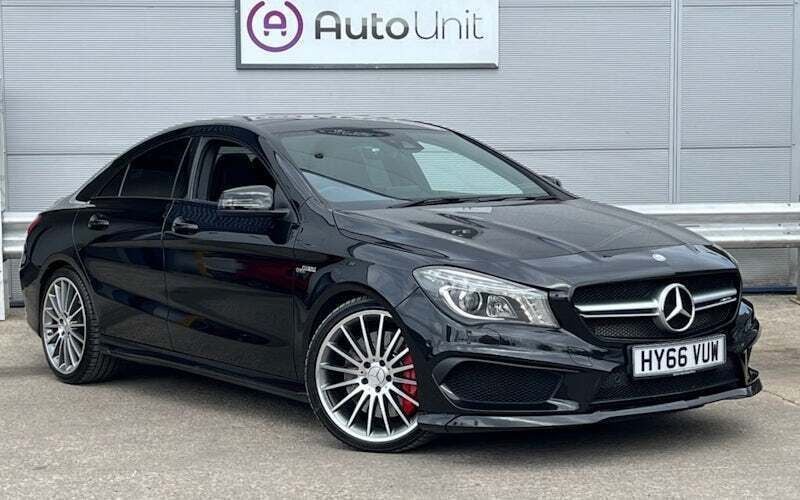 Used Mercedes CLA45 AMG AMG 381 HP (280 kW) 2016 Black Sedan