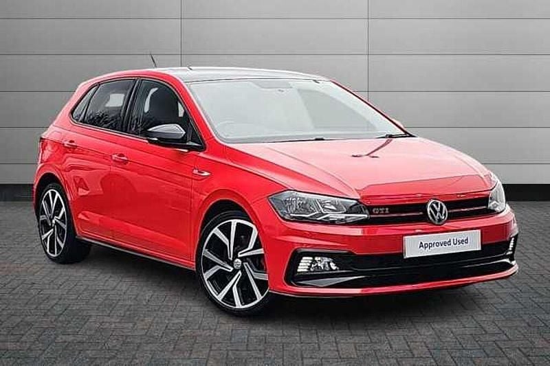 Used VW Polo GTI 200 HP (147 kW) 2019 Flash red Hatchback