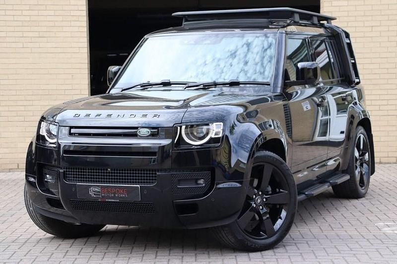 Black Used 2023 Land Rover Defender SUV | £63,495 (Expensive) - Image 1/4