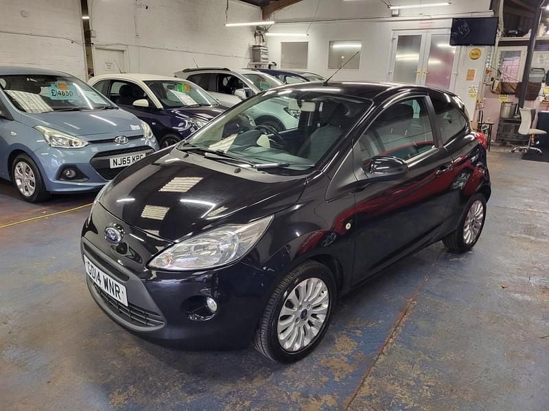 Used Ford Ka Zetec 68 HP (50 kW) 2014 Black Hatchback