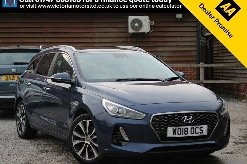 Blue Used 2018 Hyundai i30 Premium SE Estate | £9,495 (Fair price) - Image 1/1