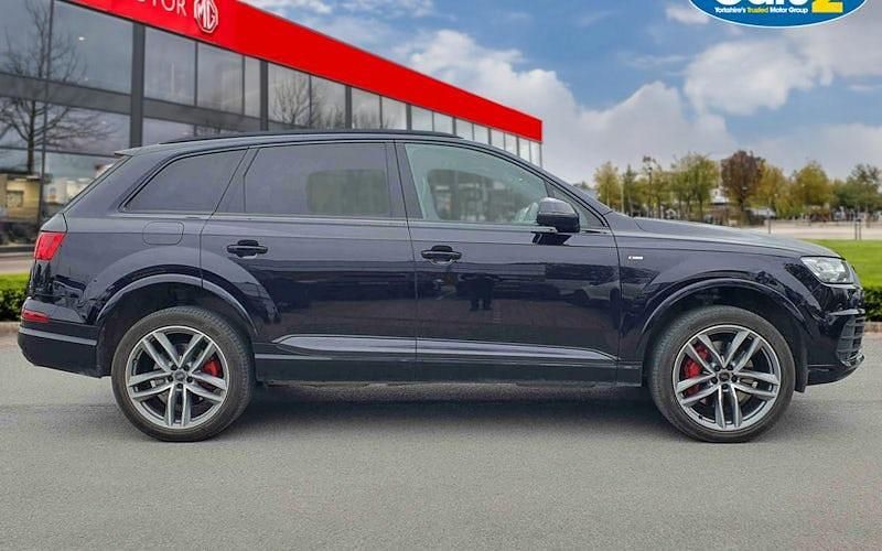 Begagnad Audi Q7 Black Edition 286 HK (210 kW) 2019 Svart SUV