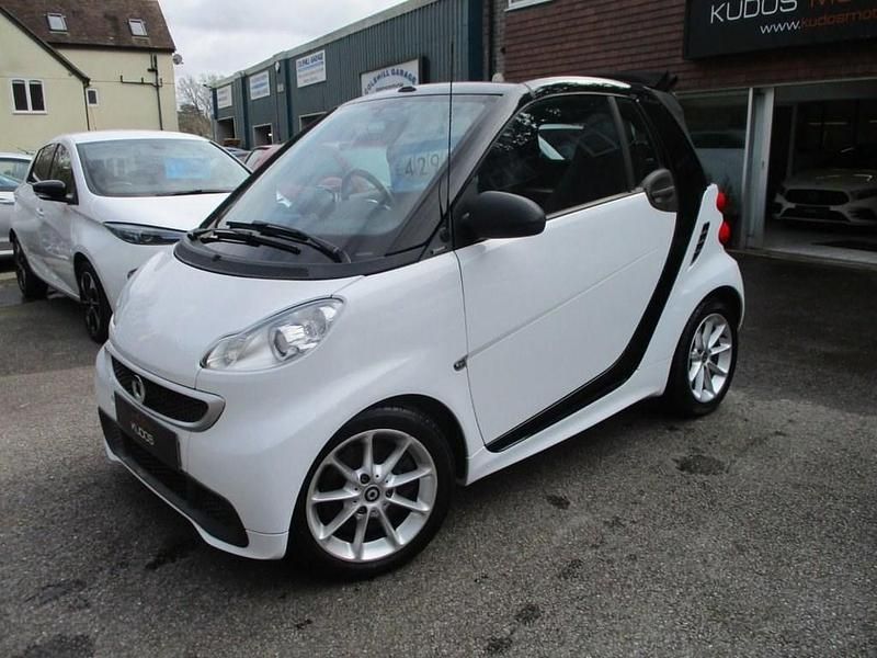 Used Smart ForTwo Cabrio Passion 71 HP (52 kW) 2013 White Cabriolet