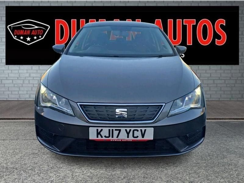Begagnad Seat Leon Ecomotive 115 HK (84 kW) 2017 Grå Halvkombi