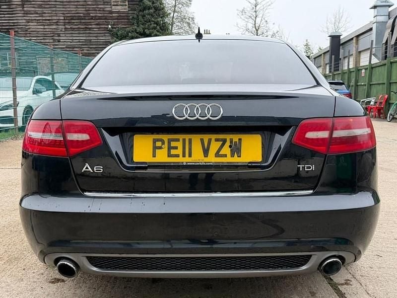 Used Audi A6 S-Line 170 HP (125 kW) 2011 Black Sedan
