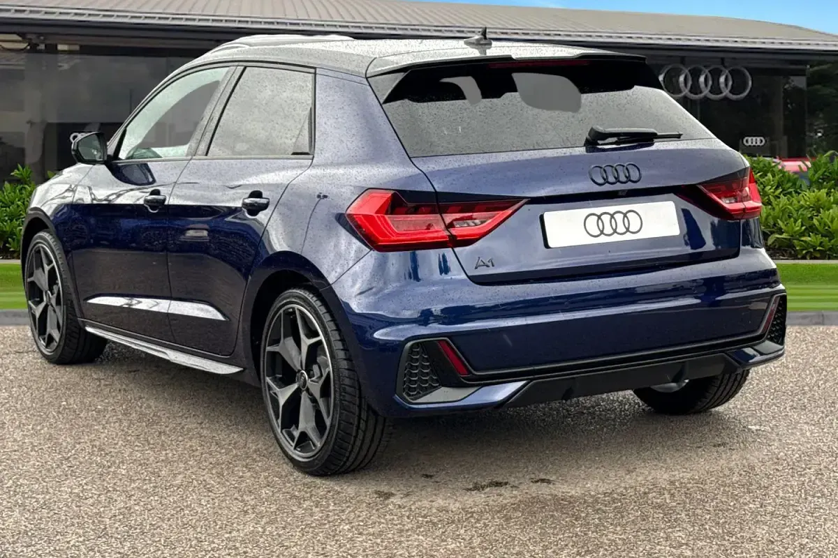 New Audi A1 Sportback Black Edition 150 HP (110 kW) 2026 Blue Hatchback