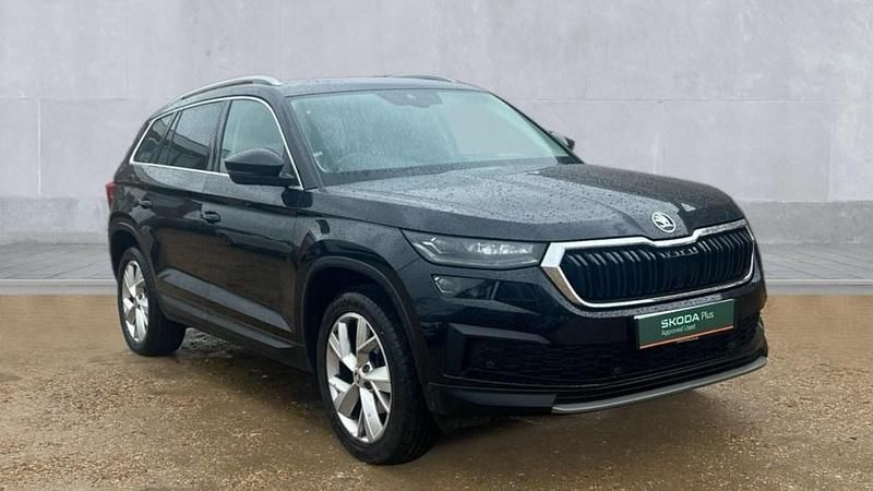 Black Used 2021 Skoda Kodiaq SE L SUV | £21,670 (Fair price) - Image 1/4
