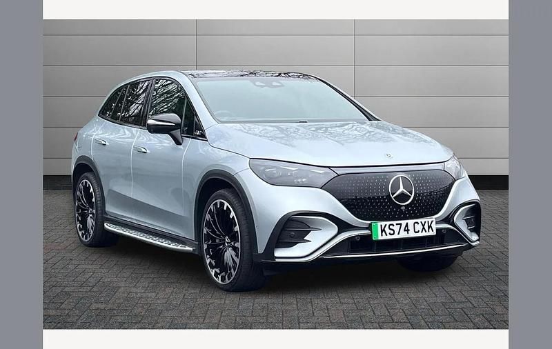 Used Mercedes EQE350 AMG line 214 kW (292 HP) 2024 Silver Sedan