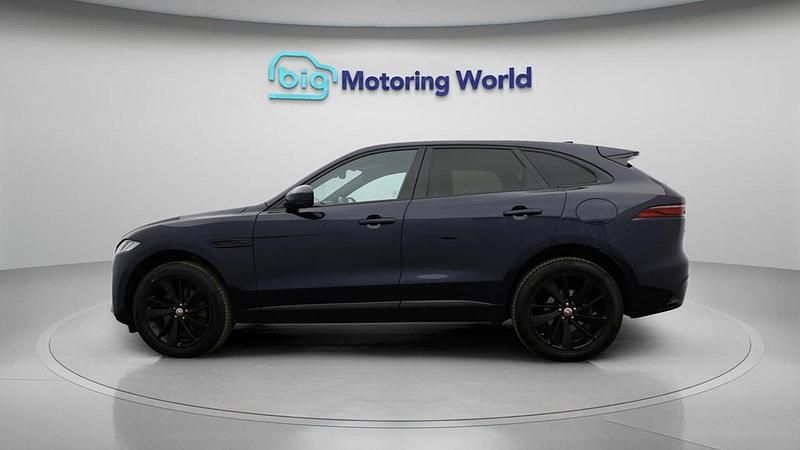 Used Jaguar F-Pace R-Dynamic 404 HP (297 kW) 2021 Blue SUV
