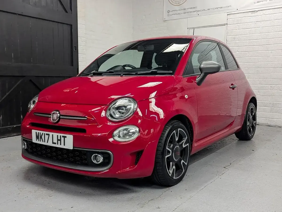 Used Fiat 500 S 69 HP (50 kW) 2017 Red Hatchback