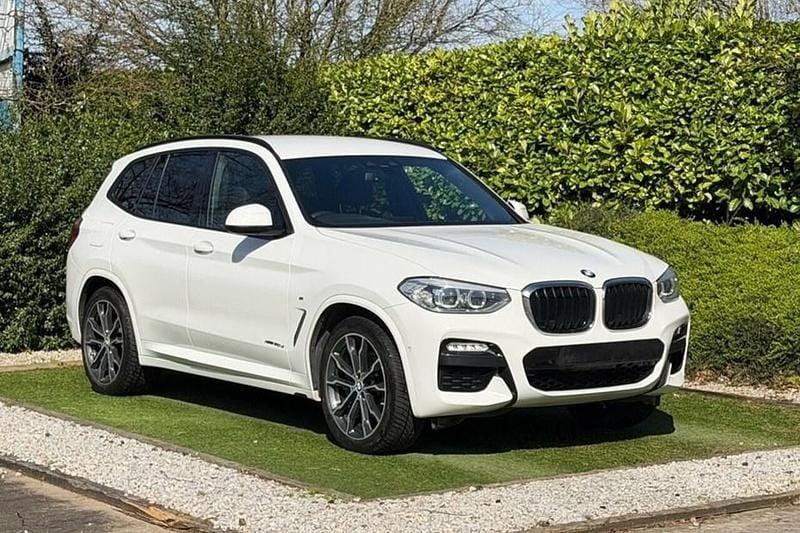 Used BMW X3 M Sport 190 HP (139 kW) 2018 White SUV