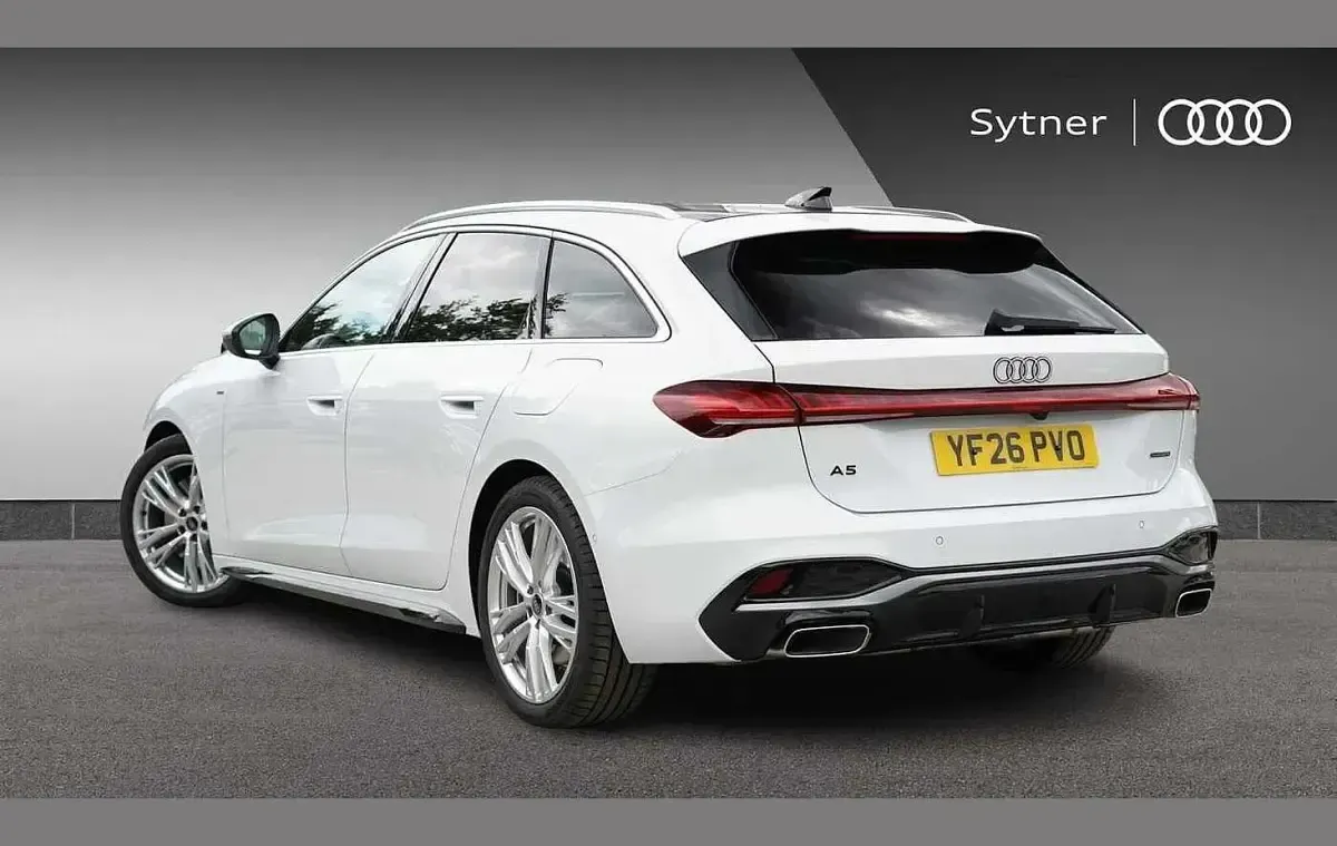 New Audi A5 S-Line 295 HP (216 kW) 2026 White Estate