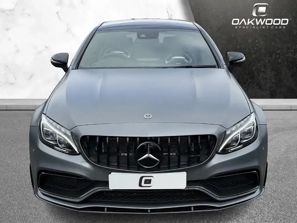 Begagnad Mercedes C63 AMG AMG Edition 1 2017 Grå Sportkupé