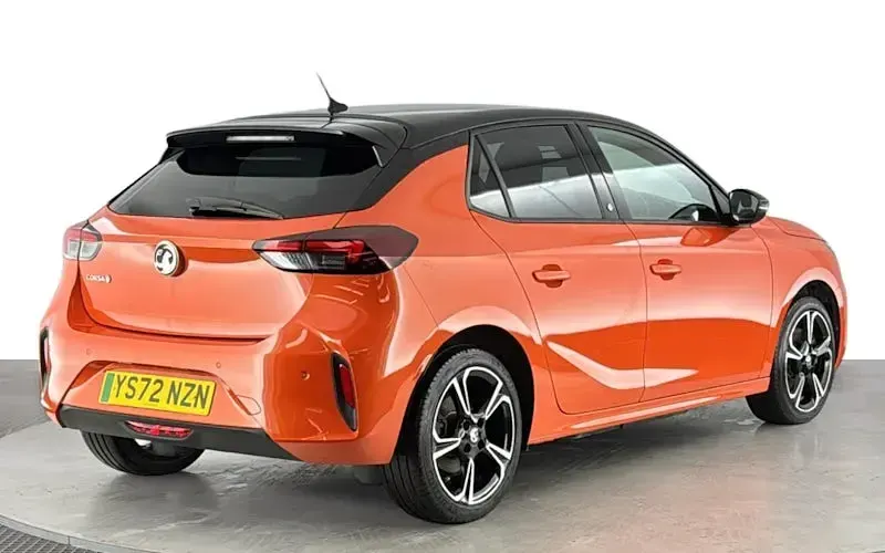 Used Vauxhall Corsa-e GS Line 100 kW (136 HP) 2022 Orange Hatchback
