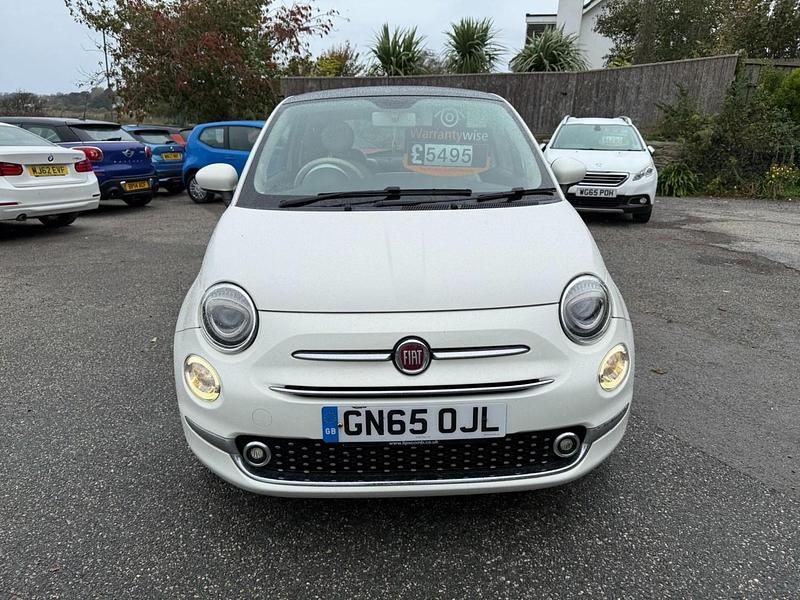 Used Fiat 500 Lounge 69 HP (50 kW) 2015 White Hatchback