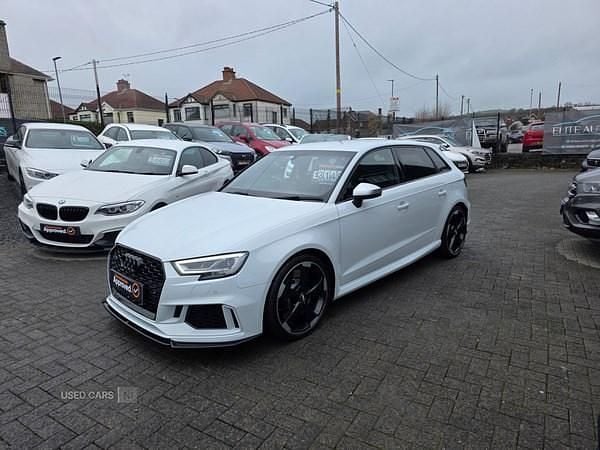 Used Audi RS3 400 HP (294 kW) 2019 White Sedan