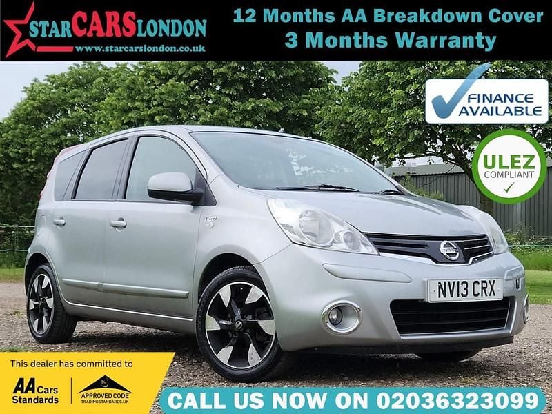 Silver Used 2013 Nissan Note N-TEC MPV | £6,000 (Good price) - Image 1/3