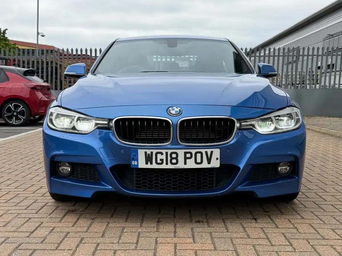Used BMW 330e M Sport 2018 Blue Sedan