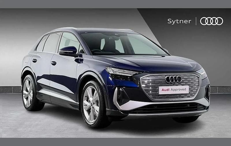 Used Audi Q4 e-tron S-Line 250 kW (340 HP) 2025 Blue SUV