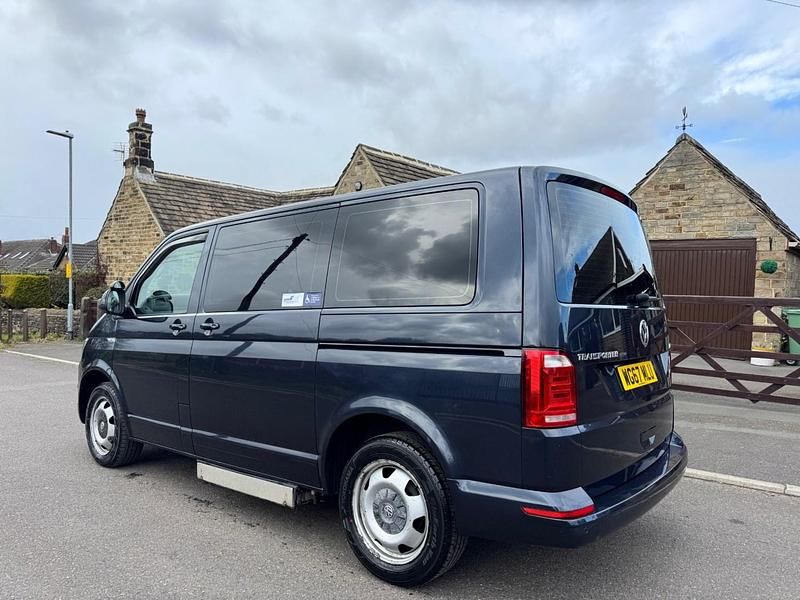 Used VW T6 SE 150 HP (110 kW) 2017 Blue Van