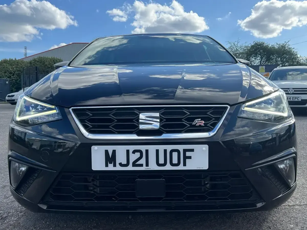 Used Seat Ibiza FR 95 HP (69 kW) 2021 Black Hatchback