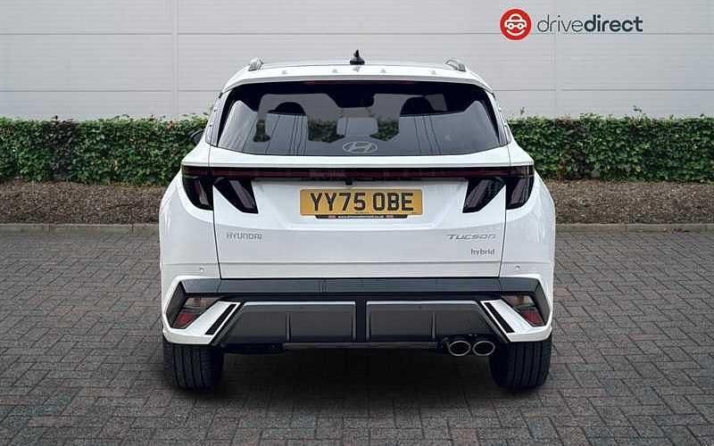 New Hyundai Tucson N Line 215 HP (158 kW) 2025 Special solid  atlas white SUV