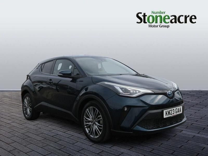 Blue Used 2023 Toyota C-HR SUV | £19,288 (Fair price) - Image 1/4