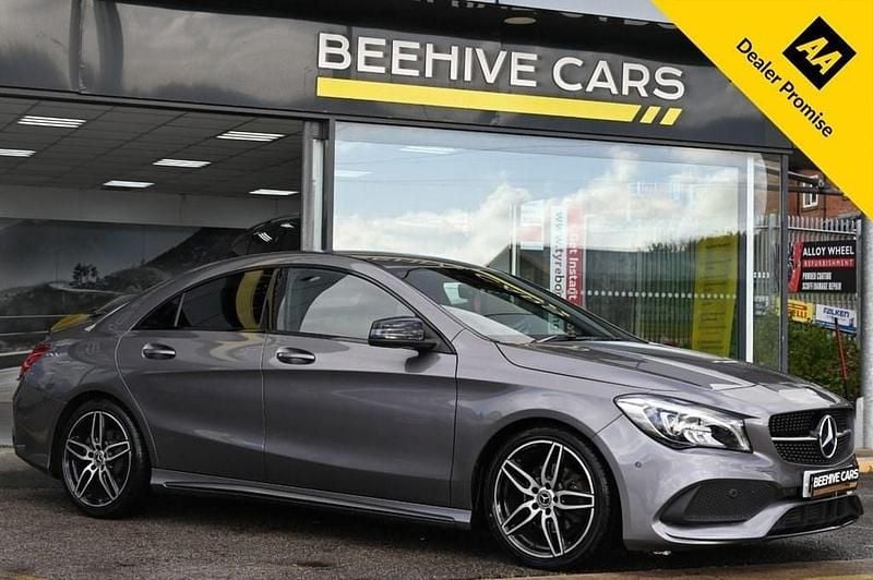 Grey Used 2017 Mercedes CLA200 AMG line Sedan | £9,450 (A bit pricey) - Image 1/3