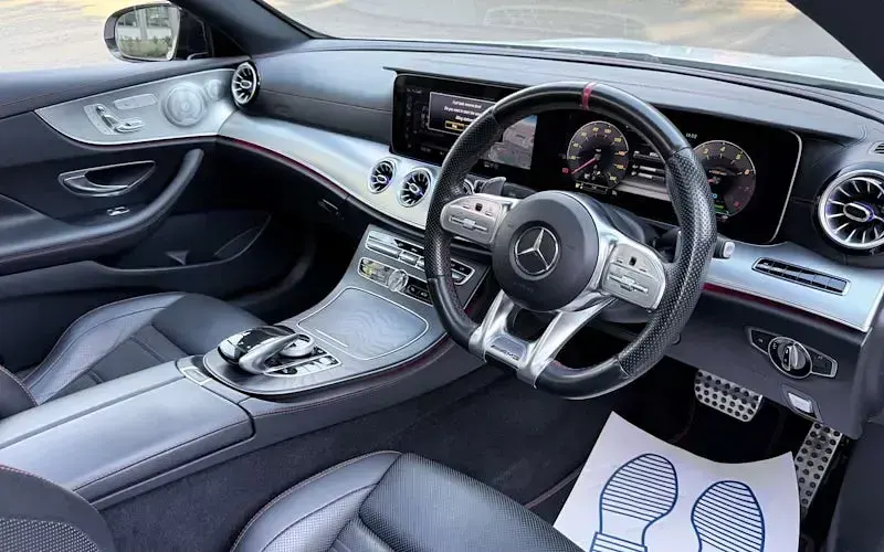 Used Mercedes E53 AMG Premium Plus 435 HP (319 kW) 2019 White Coupe