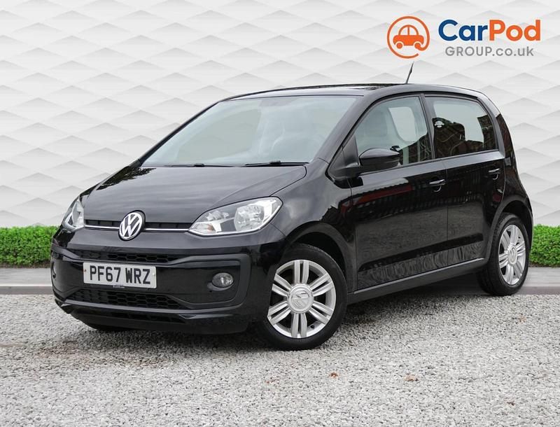 Black Used 2018 VW up! high up! Hatchback | £6,890 (Fair price) - Image 1/4