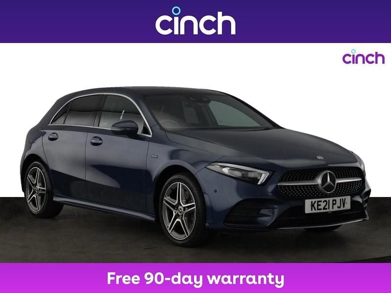 Blue Used 2021 Mercedes A250 AMG Line Premium Plus Hatchback | £22,099 (A bit pricey) - Image 1/3