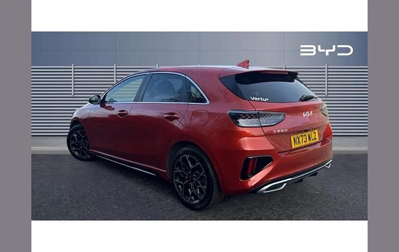 Used Kia Ceed GT-Line 160 HP (117 kW) 2023 Orange Hatchback