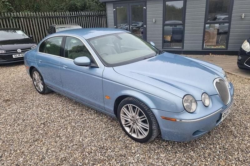Blue Used 2007 Jaguar S-Type SE Sedan | £2,495 (Fair price) - Image 1/1