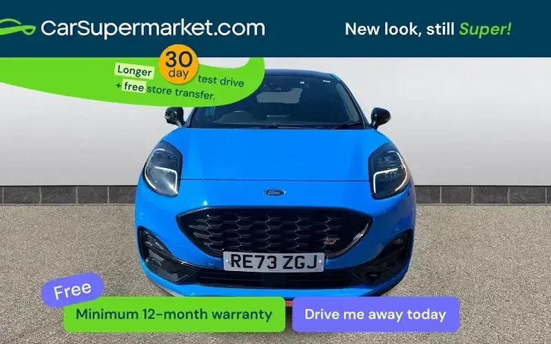 Usado Ford Puma ST 170 HP (125 kW) 2023 Azul SUV