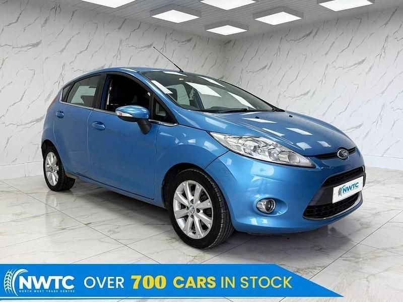 Used Ford Fiesta Zetec 82 HP (60 kW) 2009 Blue Hatchback
