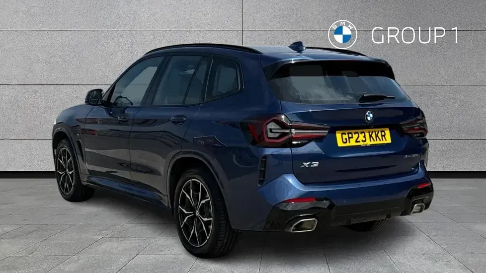 Used BMW X3 M Sport 184 HP (135 kW) 2023 Blue SUV