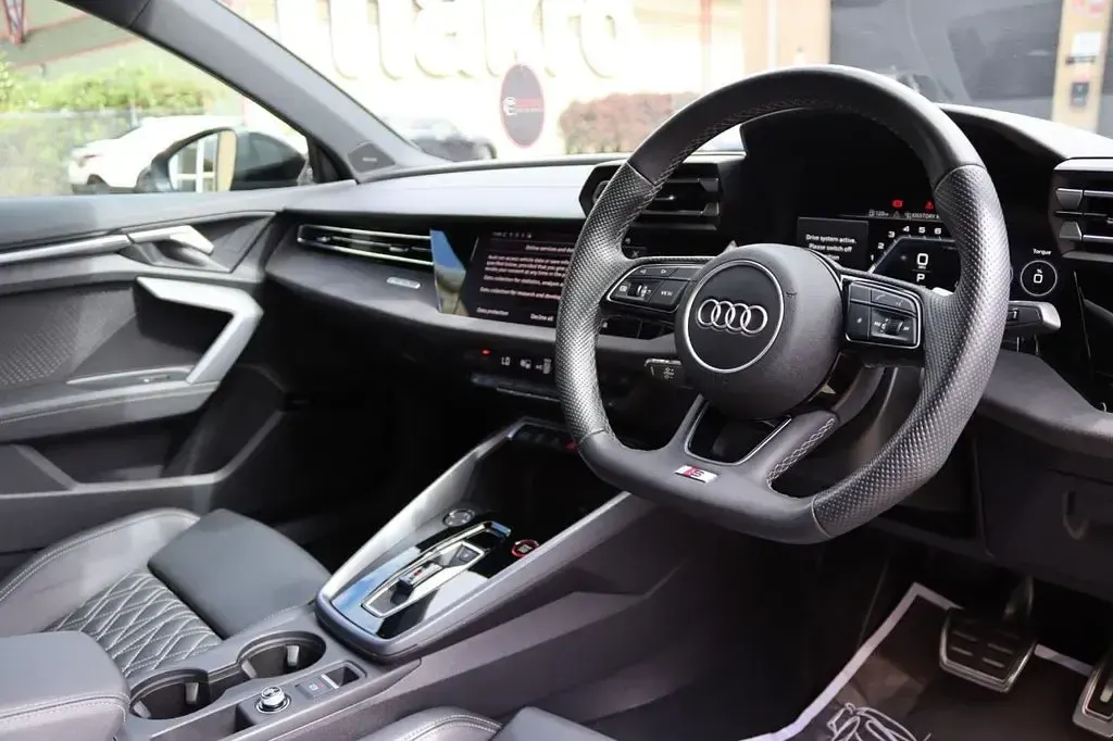 Used Audi S3 Black Edition 2024 Green Sedan