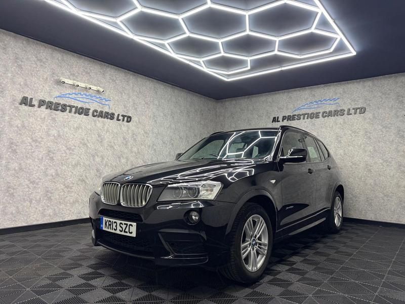 Black Used 2013 BMW X3 M Sport SUV | £10,499 (Good price) - Image 1/4
