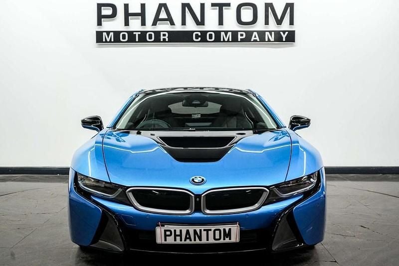 Used BMW i8 Comfort Edition 362 HP (266 kW) 2016 Blue Coupe