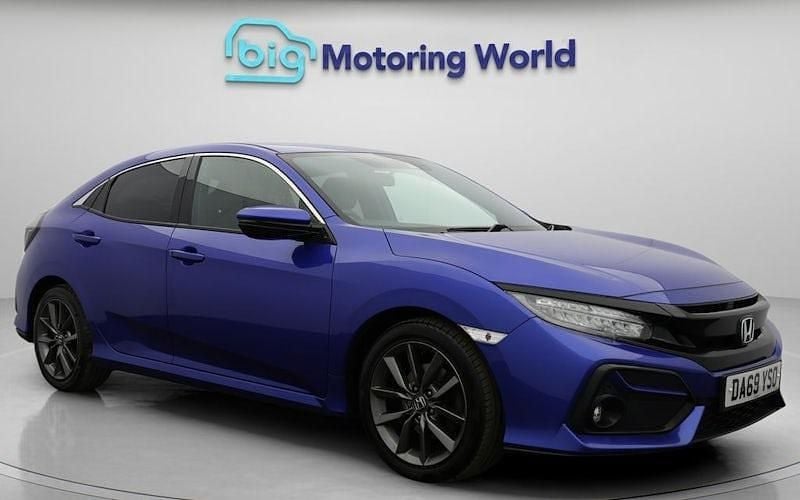 Blue Used 2019 Honda Civic SR Hatchback | £12,800 (Fair price) - Image 1/4