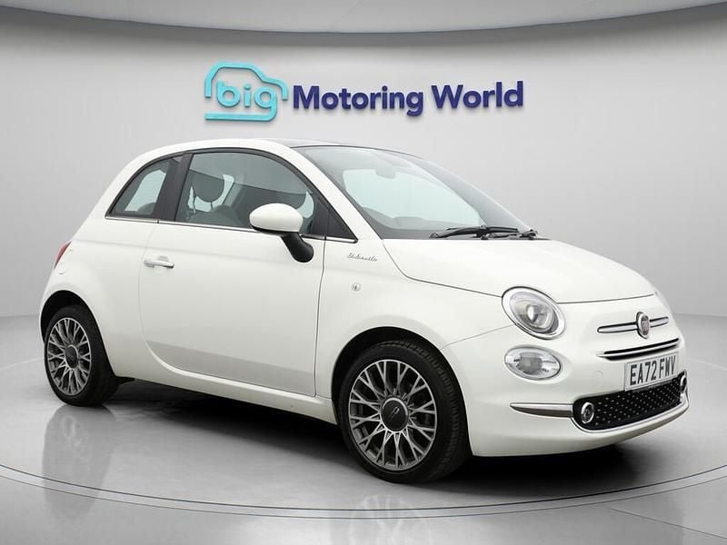White Used 2022 Fiat 500 Dolcevita Hatchback | £9,100 (Fair price) - Image 1/4